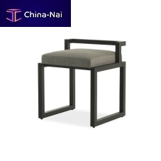 Contemporary stool LUCY LCY 22Eoakupholstered