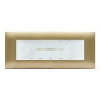 Recessed emergency light rectangularLEDplastic