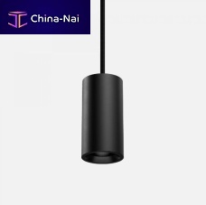 Pendant lamp �bloc.bevelaluminumbrassoak