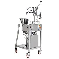 Semi-automatic filler and capper for liquidsfor pharmaceutical productsbottle