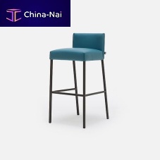 Contemporary bar chair 652indoorleathermetal