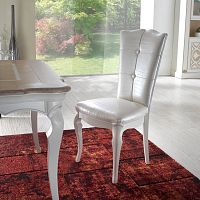 Traditional dining chair F602indoorleatherash base