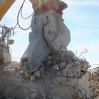 Hydraulic pulverizer D seriesjawverticalhorizontal