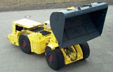 Wheeled loader CENTAURI 14tarticulatedfor underground mining