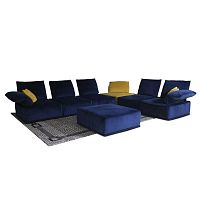 Modular sofa ANDROMEDAcontemporaryvelvetmulti-color