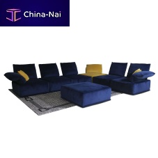 Modular sofa ANDROMEDAcontemporaryvelvetmulti-color
