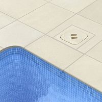 Concrete drain grate GARONNE SKIMMERfor swimming pool