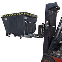 Waste tilt truck FP-BE 1000 for bulk materialsfor forklift trucksdebris