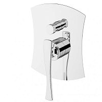 Bathtub mixer tap ICARUS: 4334showerbuilt-inchromed metal