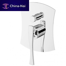 Bathtub mixer tap ICARUS: 4334showerbuilt-inchromed metal