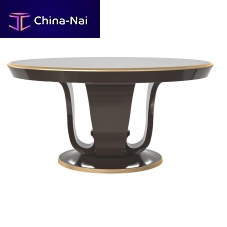 Contemporary dining table Regal beechbeech baseround