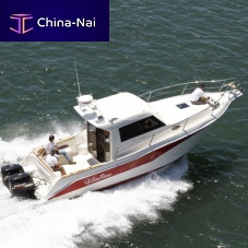 Outboard cabin cruiser 930 Fisher Luxtwin-enginehard-topsport-fishing