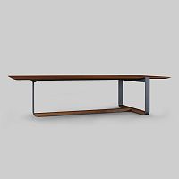 Contemporary dining table PIEDMONToakwalnutcherrywood