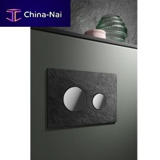 Self-closing toilet flush TECEloop