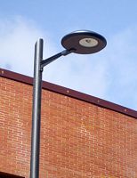 Aluminum lamp post arm BRA-81