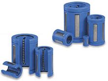 Linear ball bearing open