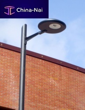 Aluminum lamp post arm BRA-81