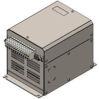 Band-pass electronic filter PHF passiveharmonicthree-phase