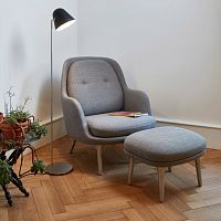 Floor-standing lamp TILT Saluminumcontemporarycorded