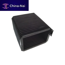 Rectangular protective bellows leatherPVCrubber