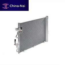 Automobile condenser cooledaluminized