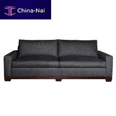 Contemporary sofa SAXfabricblack2-person