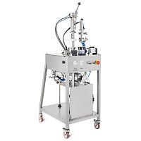 Manual filler-capper volumetricpistonmonobloc