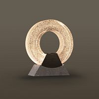 Table lamp OPERATABLEglassconcreteArt Deco