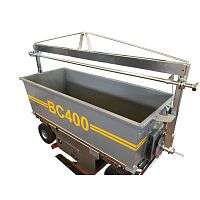 Trolley tilt truck metalfor bulk materials