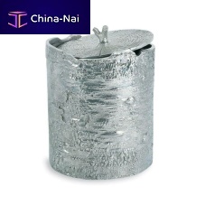 Stainless steel ice bucket BARKpolished aluminumfor domestic use