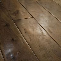 Engineered parquet floor EUROPEO UNICAwalnutwaxedglued