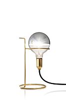 Table lamp ALBERTchromed metalbrasscontemporary