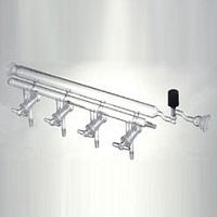Multi-channel manifold M360004 glassfor gasfor vacuum