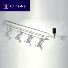 Multi-channel manifold M360004 glassfor gasfor vacuum