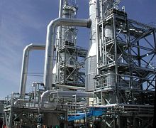 Thermal evaporator processfor wastewater treatment