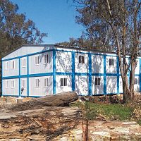 Prefab building modulartemporaryreinforced concrete frame