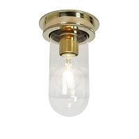 Contemporary ceiling light SHIP'S COMPANIONWAYroundglassbrass