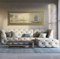 Modular sofa VENEREChesterfieldvelvetsilk