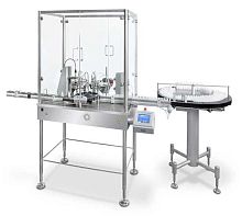 Pharmaceutical product filler and capper 3 600 p/h | SX-180-ORfor liquidsbottle