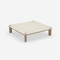 Contemporary coffee table KNOPPIE LARGEDekton®iroko basesquare