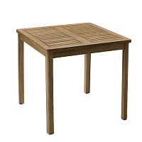 Contemporary dining table IBIZAteakteak basesquare