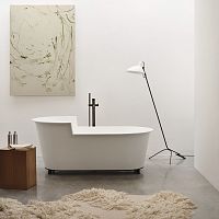 Oval bathtub OFELIA - BIANCOfree-standingfor homescontemporary