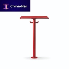Contemporary high bar table BREAK TIME TIpowder-coated steelpowder-coated steel basesquare