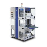 Automatic sleeve wrapping machine AVN UNI 25magazinefilmside sealing