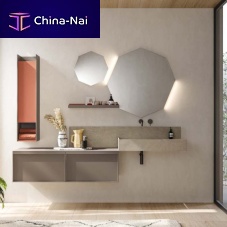 Wall-hung washbasin cabinet 02HPLcontemporarywith door
