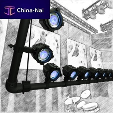 IP65 floodlight VDO ATOMIC DOT CLDRGB LEDfor stage lightingoutdoor