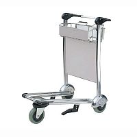 Airport terminal luggage trolley HI-GZI-250 3-wheelopenfor passengers