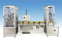 Perfume filler-capper LA3volumetricpistonrotary