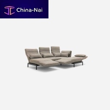 Modular sofa PLURAcornercontemporaryfabric
