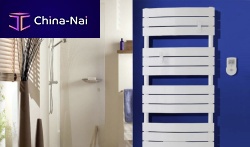 Electric towel radiator RIVIERA DIGITAL contemporarymetalwall-mounted
